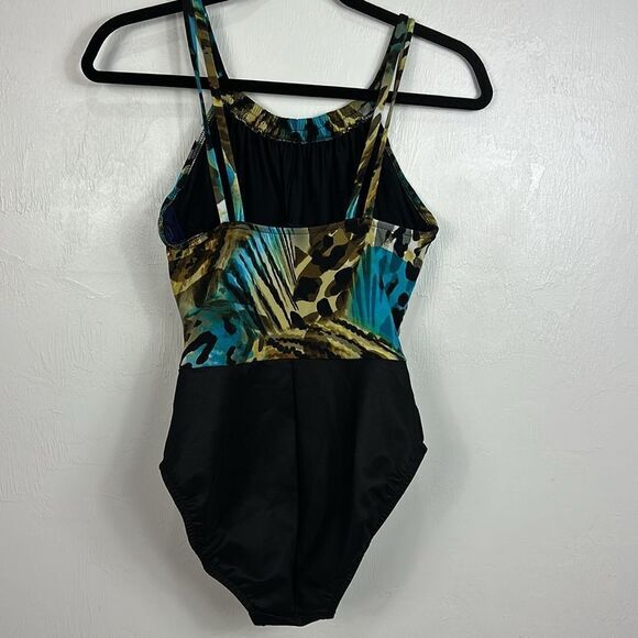 Magicsuit by Miraclesuit Jennifer Vixen One-Piece Swimsuit Size 10 - Picture 2 of 6